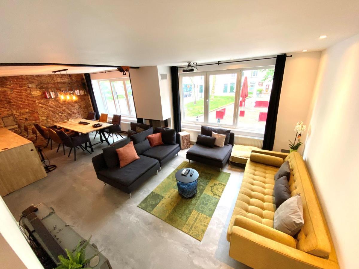 The Square - Vacation Rental With Outdoor Sauna - Centre Of Amberes Exterior foto