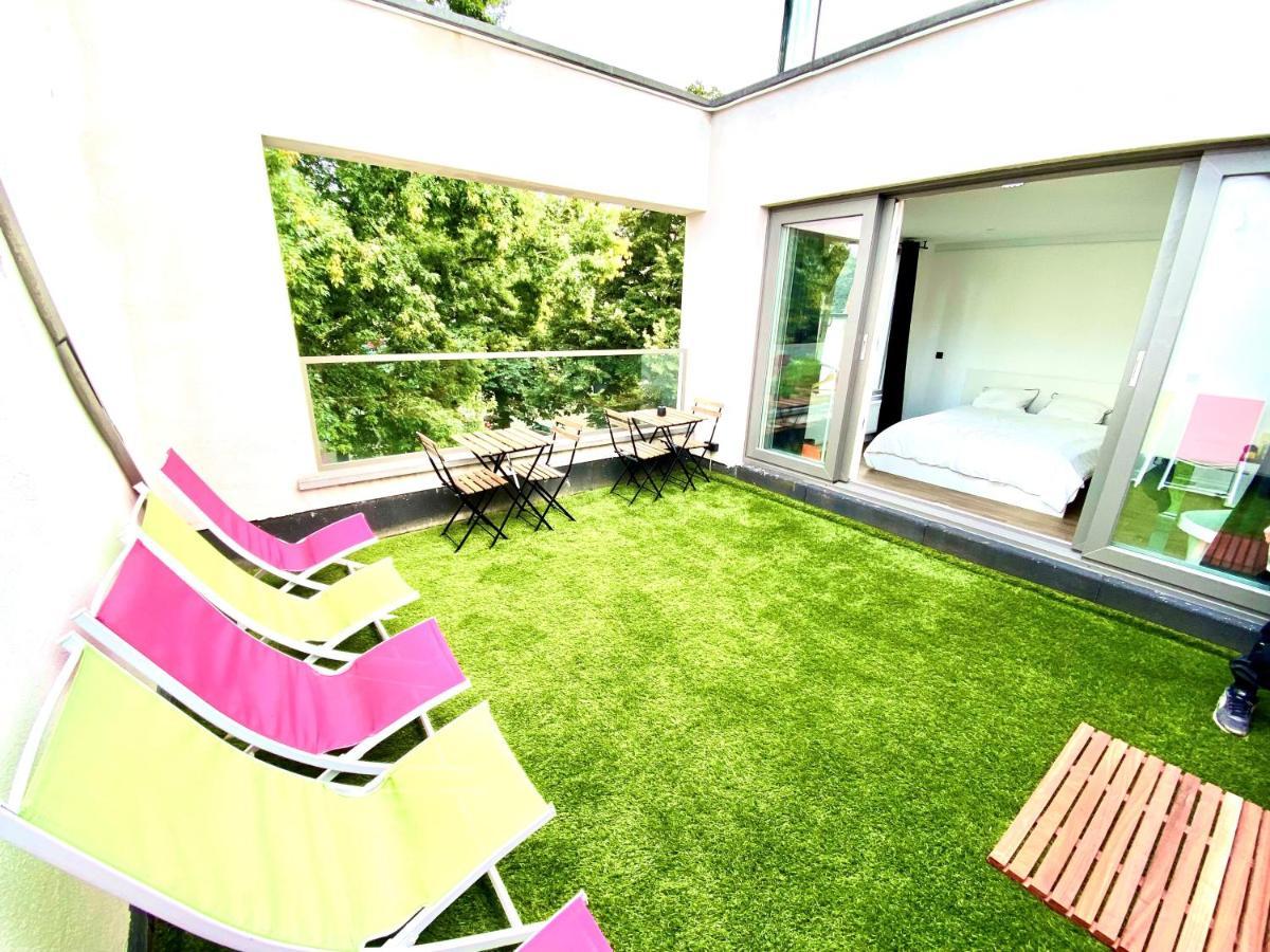 The Square - Vacation Rental With Outdoor Sauna - Centre Of Amberes Exterior foto